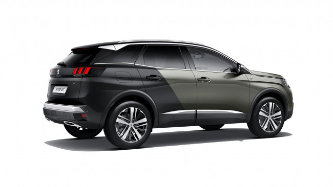 Обои картинки фото peugeot 3008 gt 2017, автомобили, peugeot, 3008, gt, 2017