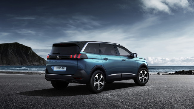 Обои картинки фото peugeot 5008 2017, автомобили, peugeot, 5008, 2017