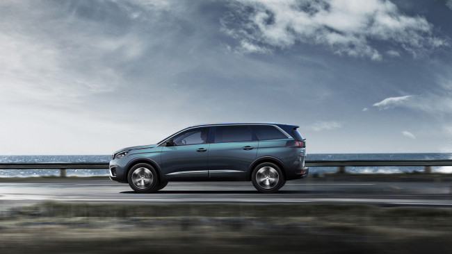 Обои картинки фото peugeot 5008 2017, автомобили, peugeot, 5008, 2017
