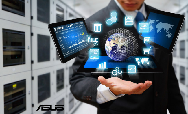 Обои картинки фото компьютеры, asus, фон, логотип