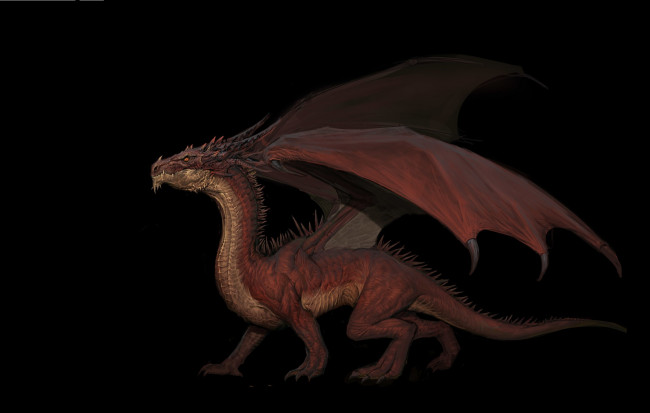 Обои картинки фото фэнтези, драконы, фентези, дракон, арт