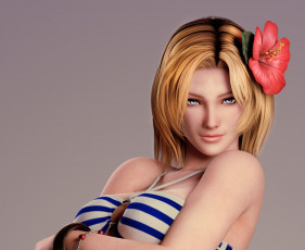 Картинка 3д+графика люди+ people девушка взгляд фон