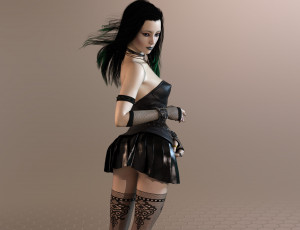 Картинка 3д+графика люди+ people фон взгляд девушка