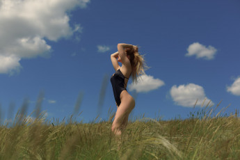 обоя девушка, девушки, -unsort , блондинки,  светловолосые, модель