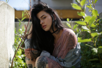 Картинка девушка девушки -unsort+ брюнетки темноволосые модель