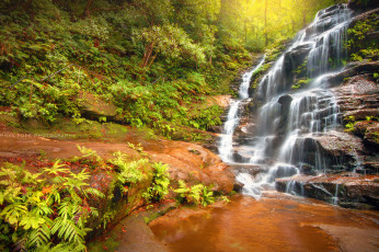 Картинка природа водопады простор