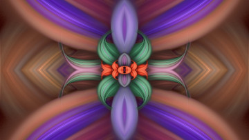 Картинка 3д+графика фракталы+ fractal шарики абстракция фон