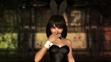 Картинка 3д+графика люди+ people девушка взгляд фон