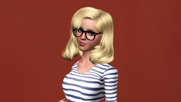 Картинка 3д+графика люди+ people фон взгляд девушка