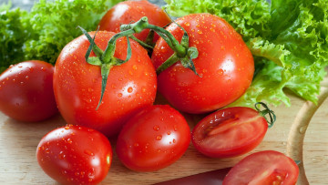 Картинка еда помидоры