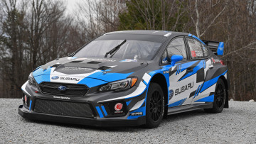 Картинка subaru+wrx+sti+rallycross+2018 автомобили subaru спортивный rallycross sti wrx купе субару 2018