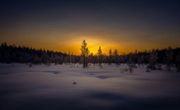 Картинка природа восходы закаты простор