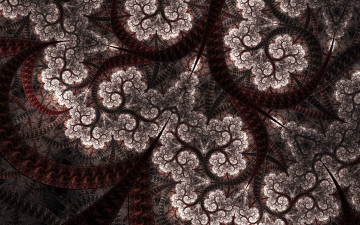 Картинка 3д+графика фракталы+ fractal фон узор цвета