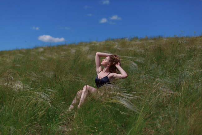 Обои картинки фото девушка, девушки, -unsort , блондинки,  светловолосые, модель