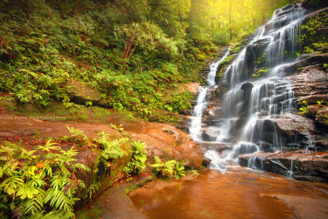 Обои картинки фото природа, водопады, простор