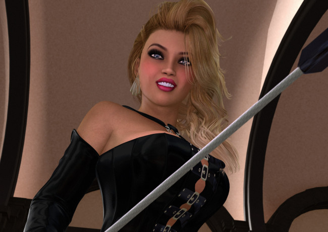 Обои картинки фото 3д графика, люди , people, фон, взгляд, девушка