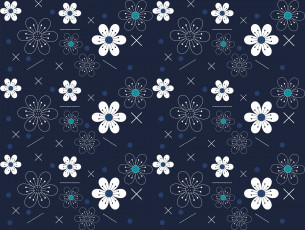 Картинка векторная+графика цветы+ flowers фон цветы