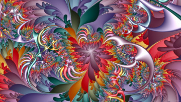 Картинка 3д+графика фантазия+ fantasy узор цвет фон