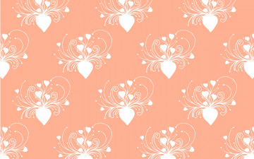 Картинка векторная+графика сердечки+ hearts фон сердечки