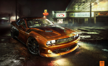 Картинка dodge+challenger автомобили dodge challenger этот паренёк любит утроить классное жогово