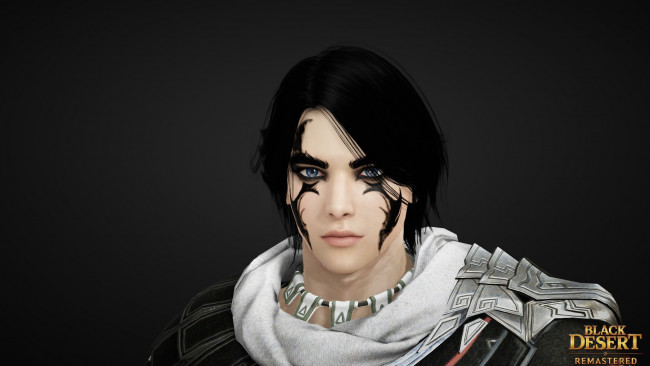 Обои картинки фото видео игры, black desert online, парень, лицо, тату