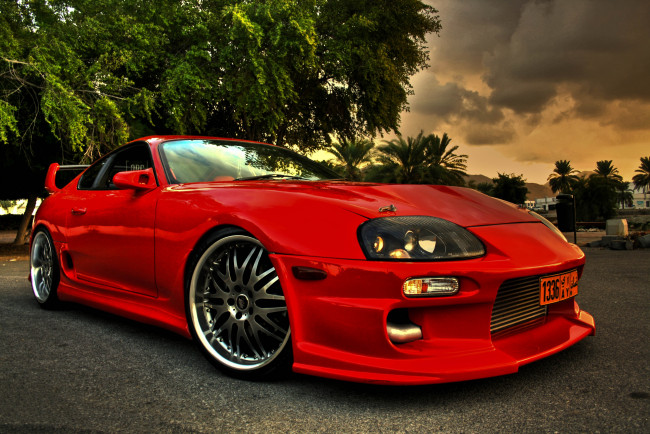 Обои картинки фото toyota supra mark 4, автомобили, toyota, supra, mark4, королева, заднего, привода, эта, девчонка, умеет, многое