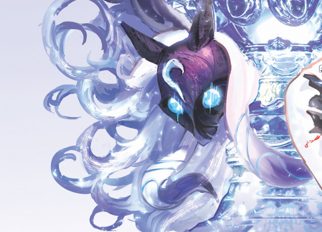 Обои картинки фото видео игры, league of legends, kindred, они, маска