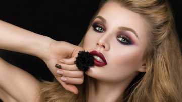 Картинка девушки -+лица +портреты блондинка макияж