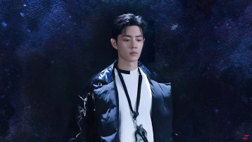 Картинка мужчины xiao+zhan актер куртка