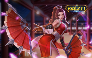 Картинка видео+игры heroes+evolved девушка веера галерея лепестки