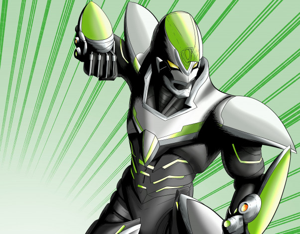 Обои картинки фото аниме, tiger and bunny, тигр, и, кролик