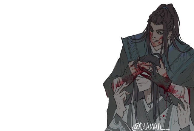 Обои картинки фото сюэ ян и сяо синчень, аниме, mo dao zu shi, the, untamed, неукротимый, повелитель, чэньцин, мосян, тунсю, mo, dao, zu, shi, магистр, дьявольского, культа