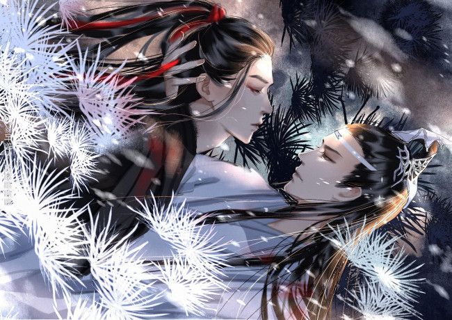 Обои картинки фото 21494, 29483, 23376,  &, 37233, аниме, mo dao zu shi, the, untamed, неукротимый, повелитель, чэньцин, мосян, тунсю, mo, dao, zu, shi, магистр, дьявольского, культа