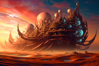 Картинка фэнтези иные+миры +иные+времена нейросети графика нейроарт ai art нейронные сети рисунки нейро искусство абстракция