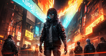 Картинка аниме город +улицы +интерьер +здания нейросети графика нейроарт ai art нейронные сети рисунки нейро искусство