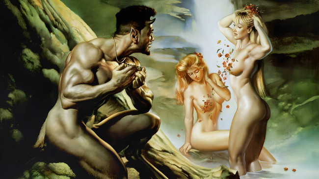 Обои картинки фото фэнтези, _boris vallejo, boris, vallejo, борис, вальехо