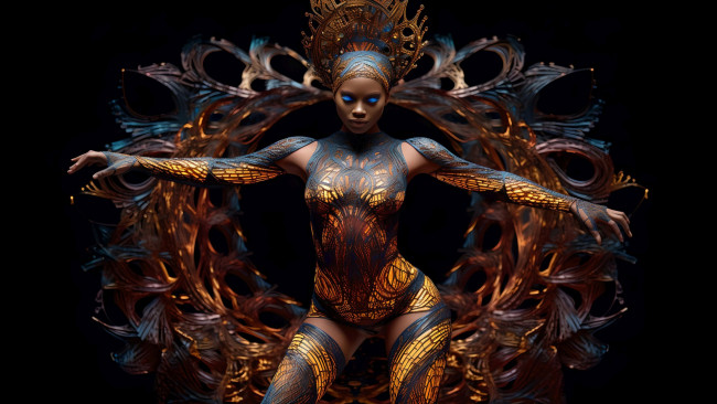 Обои картинки фото фэнтези, девушки, нейросети, графика, нейроарт, ai, art, нейронные, сети, рисунки, нейро, искусство, девушка