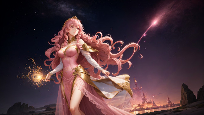 Обои картинки фото аниме, магия,  колдовство,  halloween, нейросети, графика, нейроарт, ai, art, нейронные, сети, рисунки, нейро, искусство, волшебница