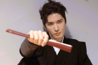 обоя мужчины, liu haikuan, актер, костюм, веер