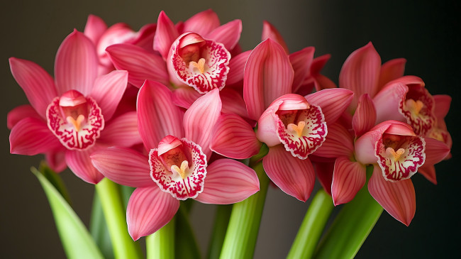 Обои картинки фото 3д графика, цветы , flowers, орхидеи