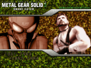 Картинка metal gear solid видео игры snake eater