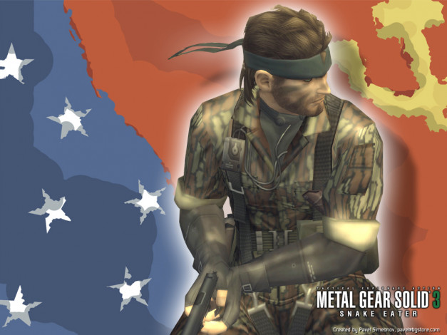 Обои картинки фото metal, gear, solid, видео, игры, snake, eater