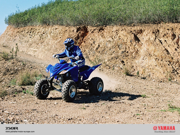 Обои картинки фото yfm350r, мотоциклы, квадроциклы