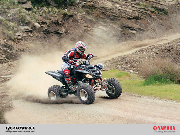 Обои картинки фото yfm660r, мотоциклы, квадроциклы