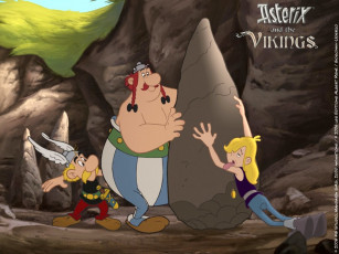 Картинка мультфильмы asterix and the vikings