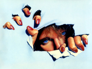 обоя разное, глаза