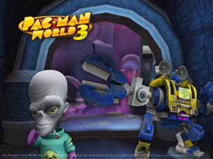 обоя видео, игры, pac, man, world