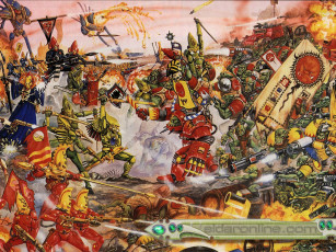 Картинка видео игры warhammer 40 000 dawn of war