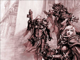 Картинка видео игры warhammer 40 000 dawn of war