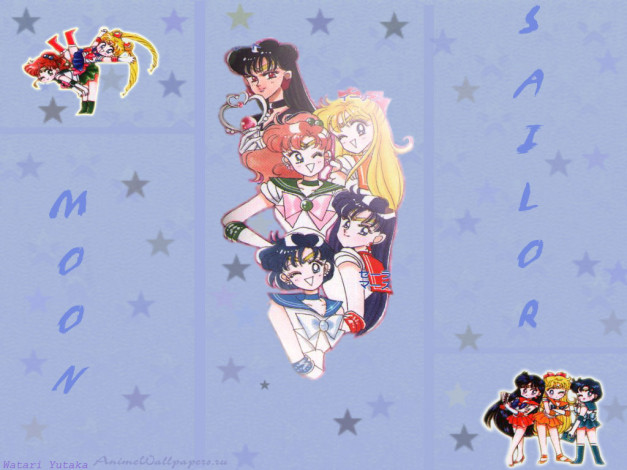 Обои картинки фото аниме, sailor, moon
